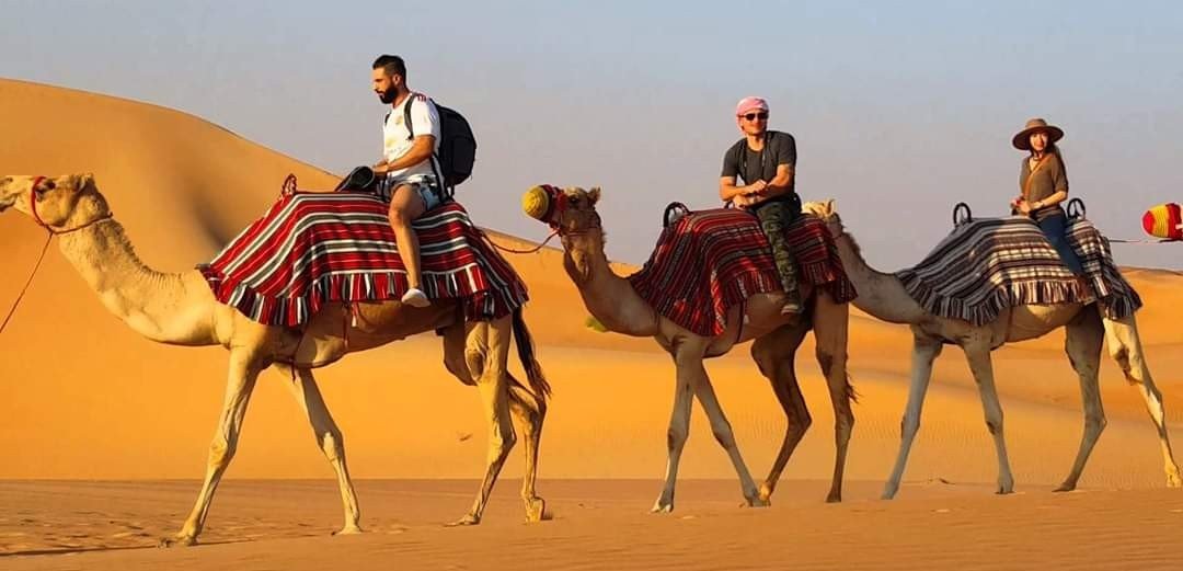 Camel Riding in Desert Safari - Dubai